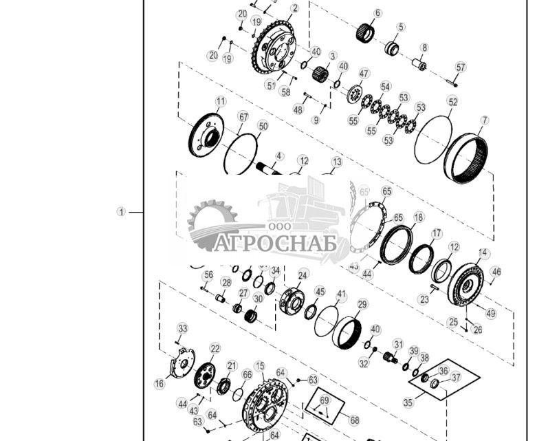 Компоненты конечной передачи и тормоза - ST795795 15.jpg